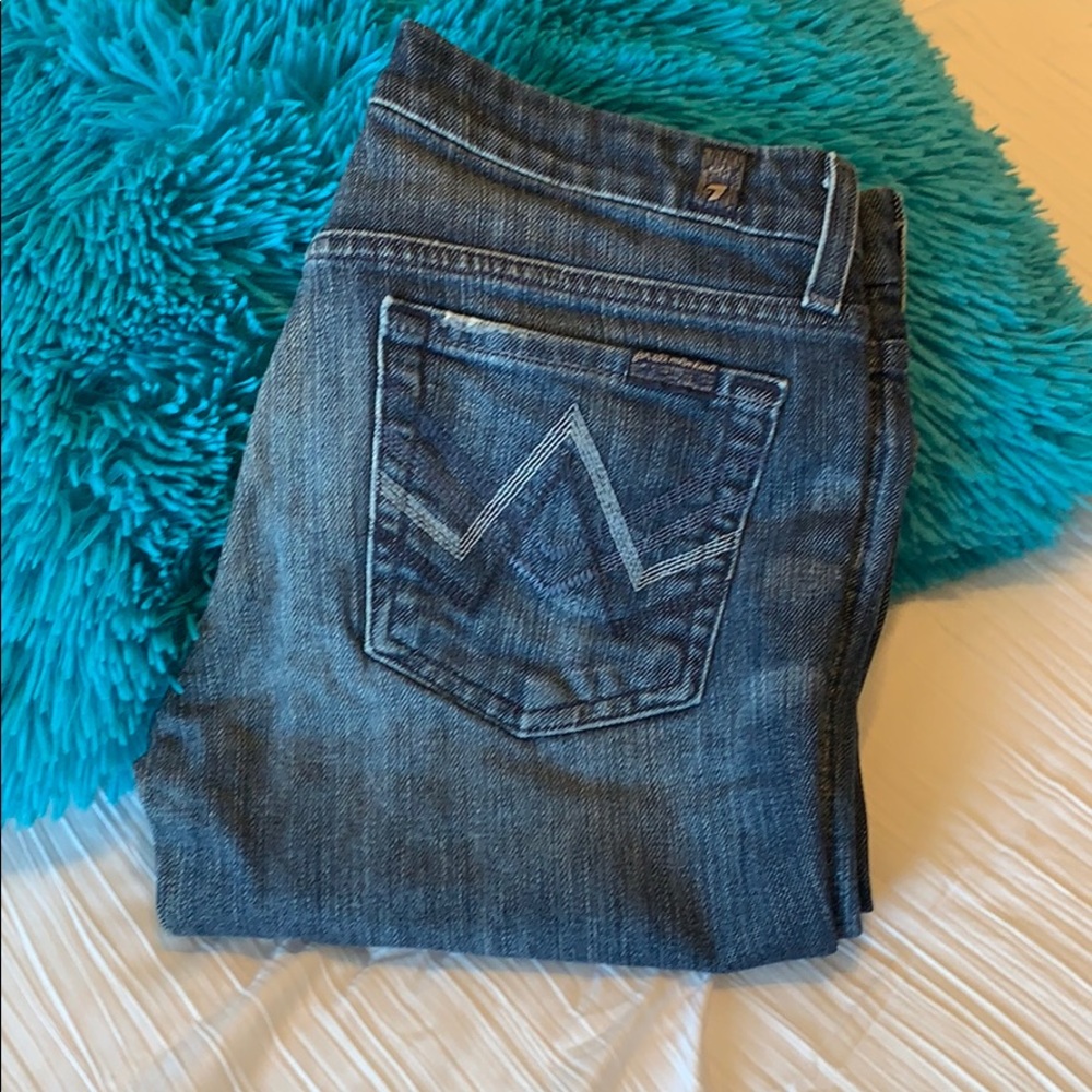 Vintage A Pocket Jeans by 7 For All Mankind 28